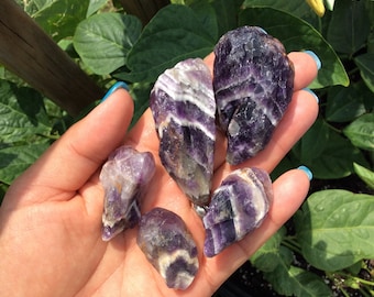 Chevron Amethyst, Dream Amethyst, Rough Amethyst, Jewelry Making, Wire Wrapping, Healing