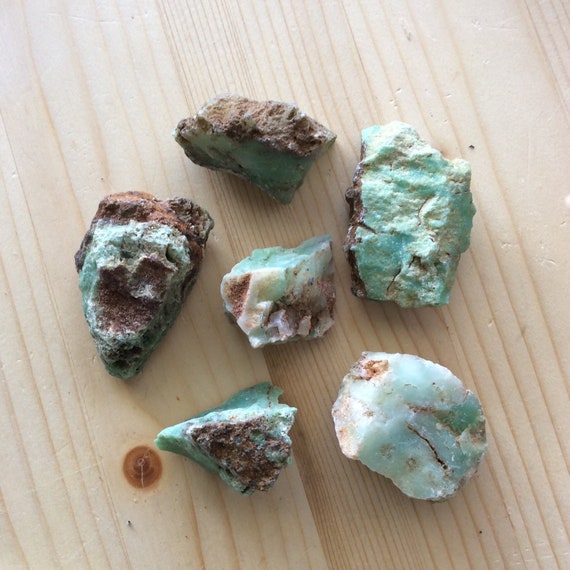Chrysoprase Rough Stone, Raw Chrysoprase, Natural Chrysoprase