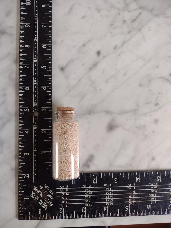RARE Okinawa Star Sand Jar, Star Shaped Sand, Japan Beach Sand