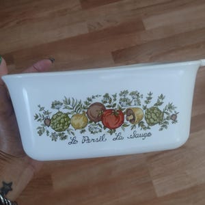 VTG Corning Ware Spice of Life Casserole Dish