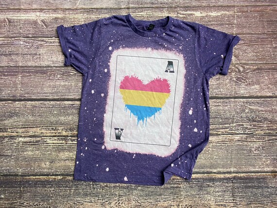 panromantic asexual shirt