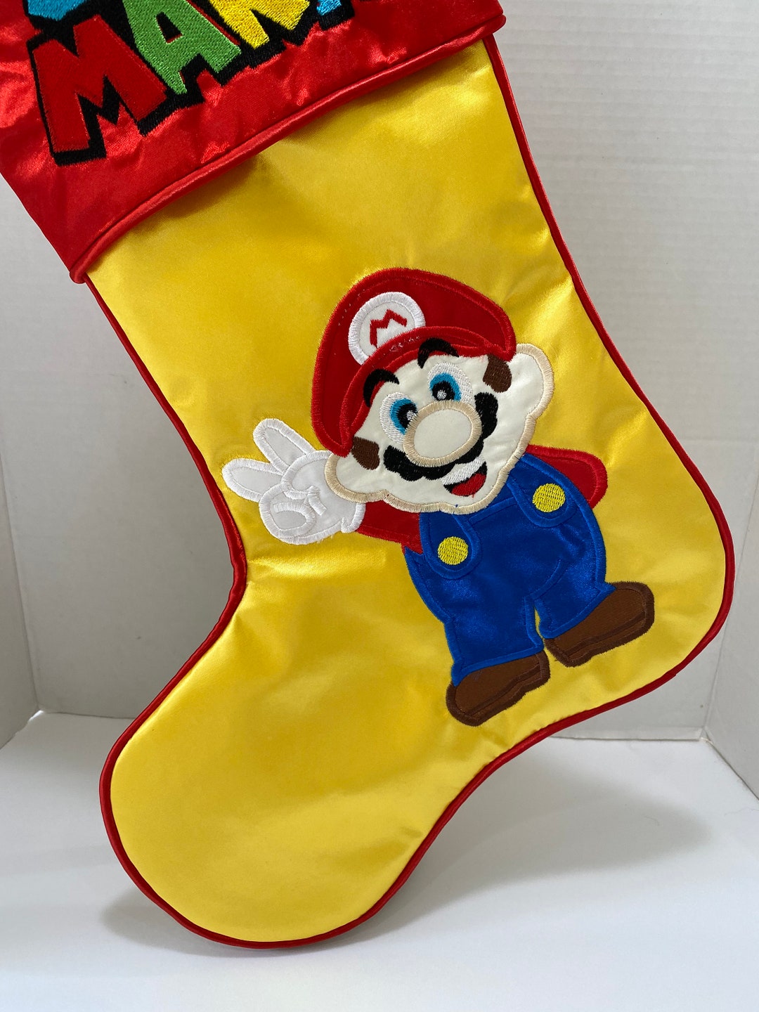Super Mario Stockings - Etsy