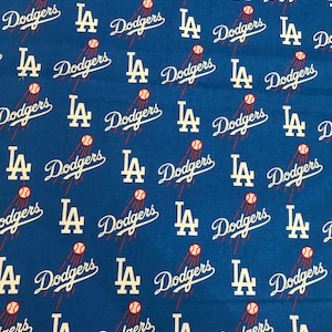 LA Dodgers fat quarters