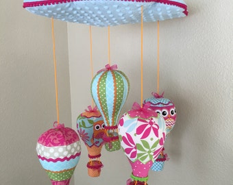 Hot Air Balloon Crib Mobile