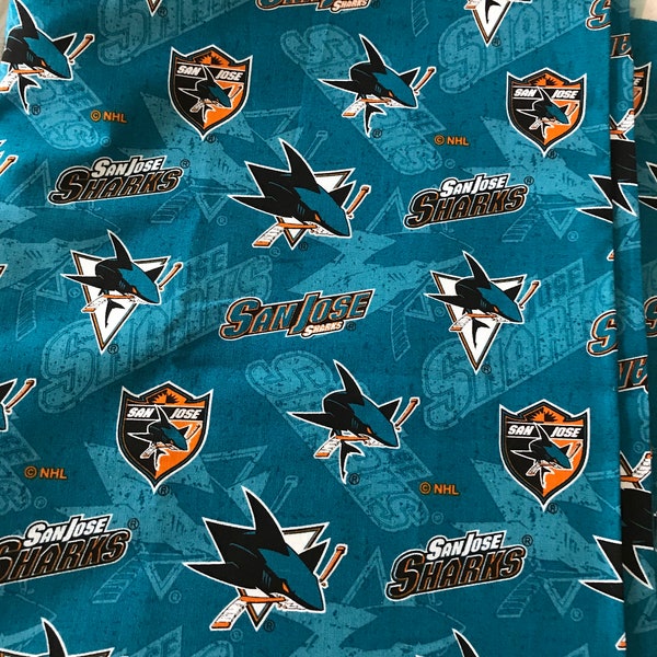 San Jose Sharks Fabric