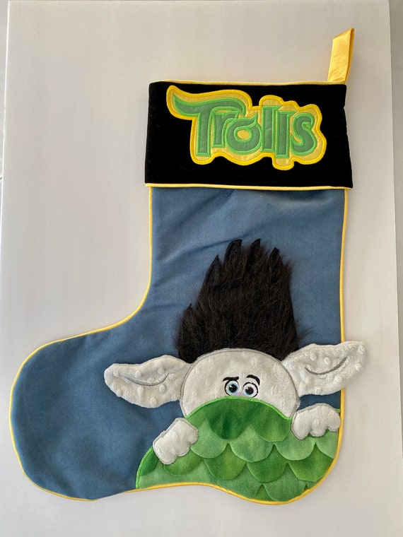 Trolls branch Christmas Stocking 