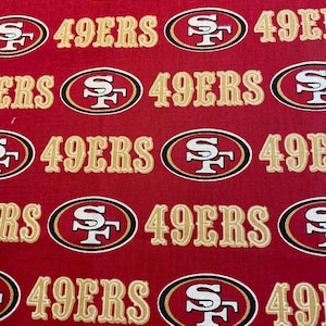 3 SF 49er’s fabrics