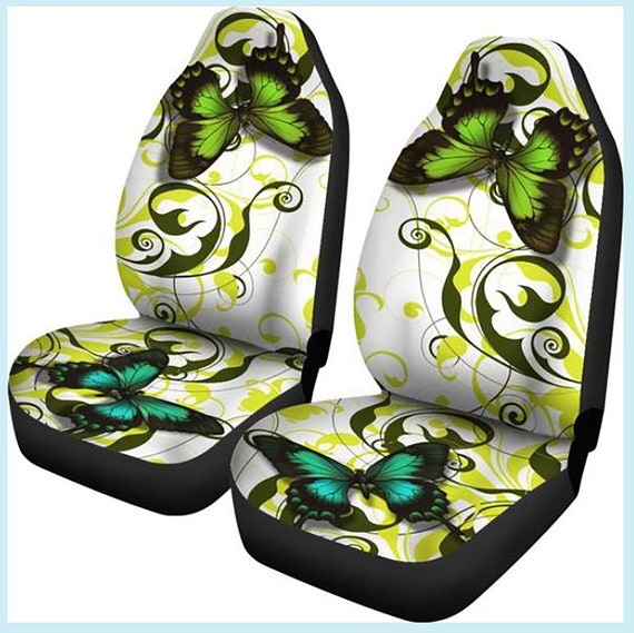 Erfly Themed Car Seat Covers Set Of 2 Vehicle Auto Lover Gift