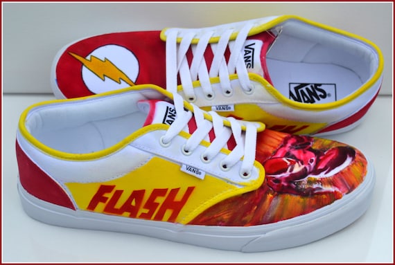 vans superhero shoes