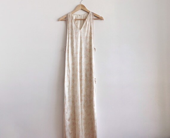 Vintage Nightgown Floor Length Gown Vintage Pyjamas Etsy