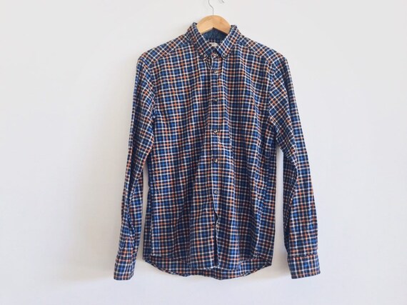 vintage plaid esprit shirt // vintage 90s esprit s
