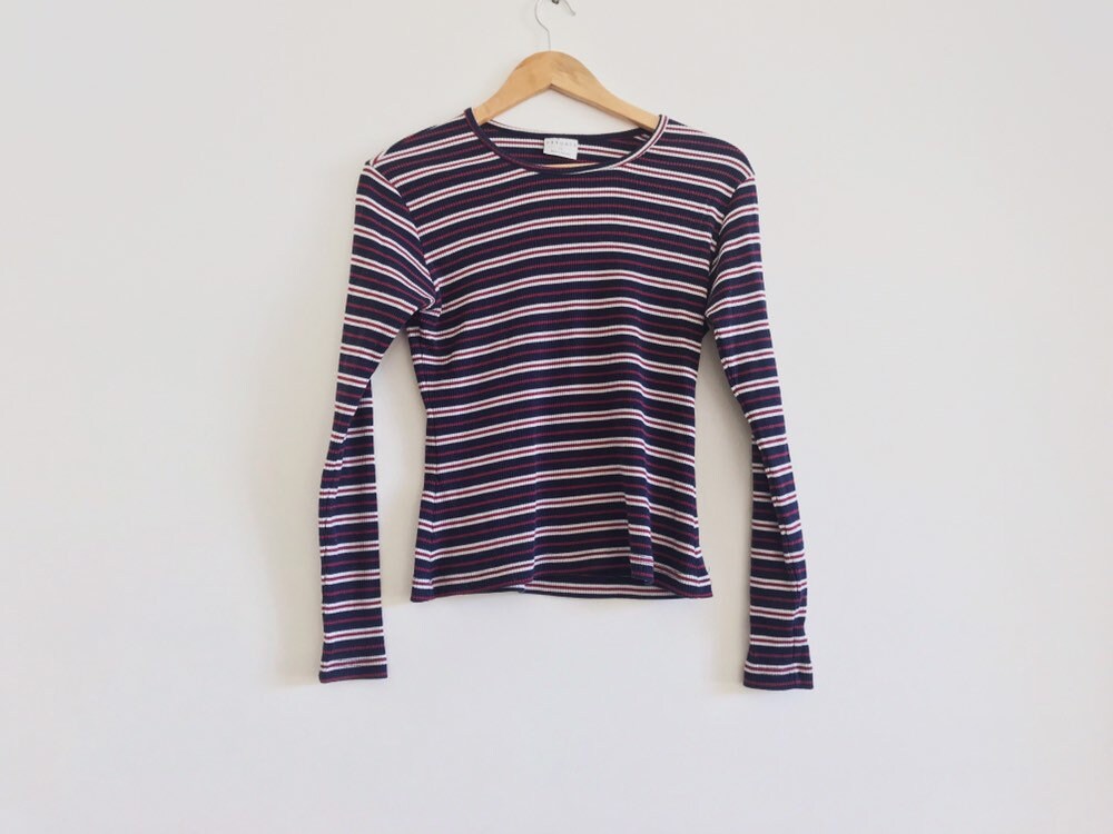 90s striped sweater Clearance