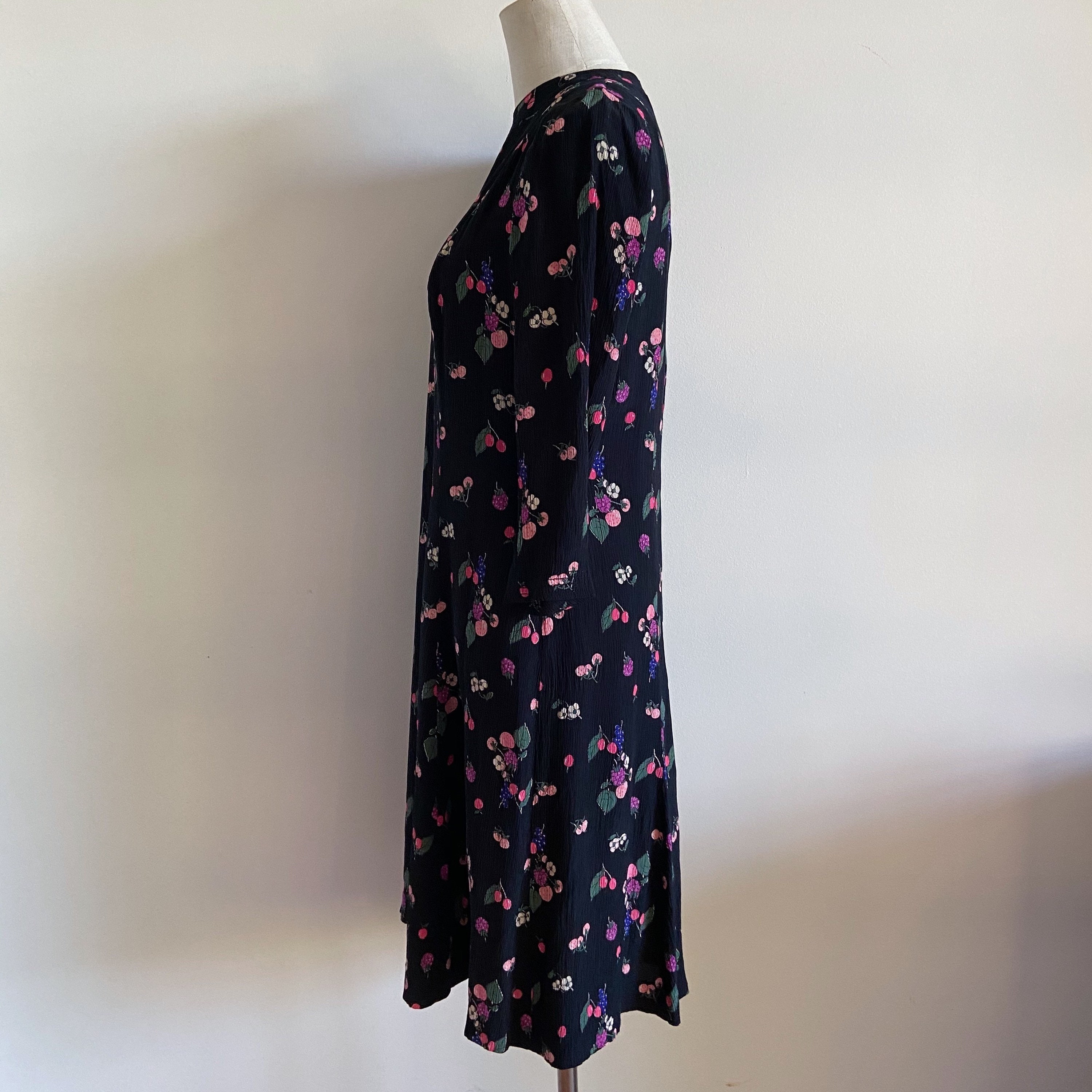 90s Ditsy Floral Mini Dress