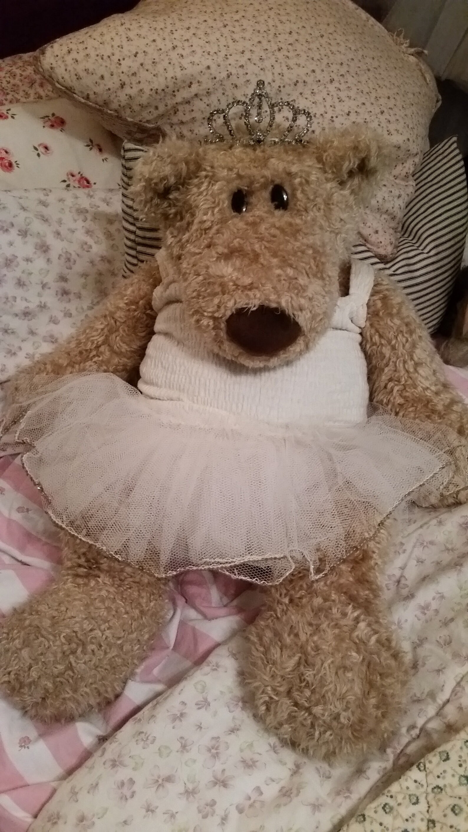 Vintage Teddy Bear Ballerina Vintage Tutu Costume Dance Etsy
