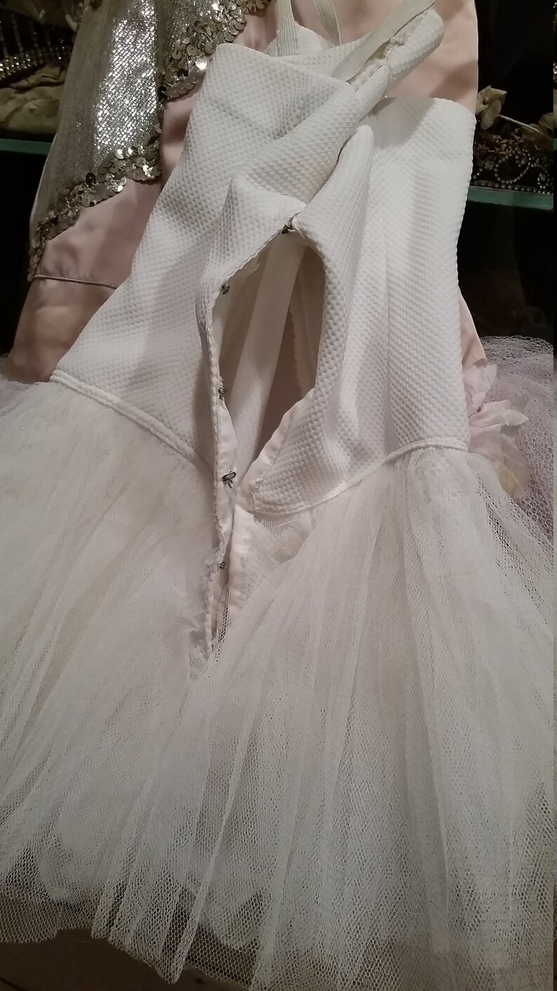Vintage Ballet Tutu Dance Costume Child Size White | Etsy