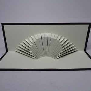 Carte pop-up Meerestreppe Architecture origamic