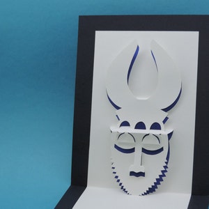 Chimarenwesen Origamiczna architektura Pop Up Card