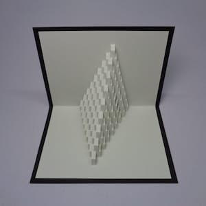 Pop-upkaart Tumbling Blocks Original Architecture