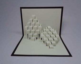Building Blocks Origamic Architecture Pop Up Card