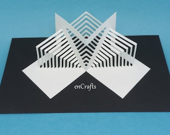 Konferenz Der Pyramiden Origamic Architecture Pop Up Card