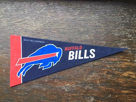 NFL Buffalo Bills American Football Mini Pennant 9/" x 4/" FREE Shipping