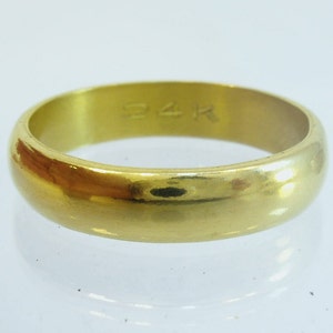 Pure gold,Massive ring,mens wedding band,Pure gold,24 Karat solid gold ring,100% pure recycled gold,unisex ring,Recycled gold,Made To Order