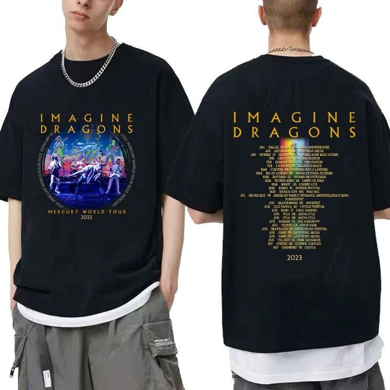 Imagine Dragon Mercury World Tour 2023 Shirt, Imagine Dragon Fan Shirt