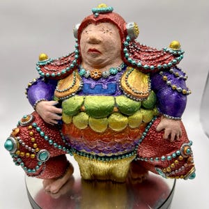 Baron Harkonnen painted figurine, resin Dune collectible