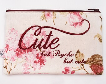 Zipper Pouch «Cute but Psycho 2»