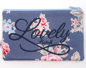 Zipper Pouch «Lovely Bitch 1»