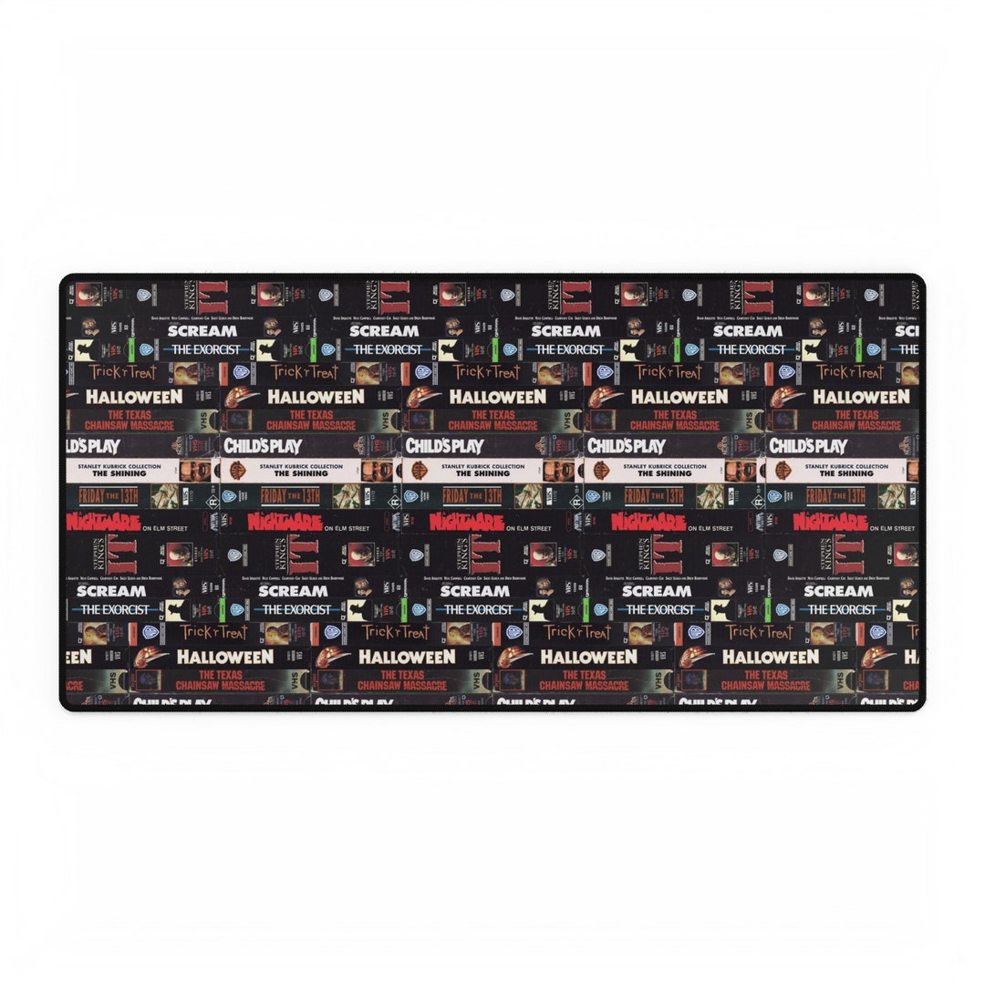 Desk Mats, Horror Fans, 80's VHS Movies, Mouse Mat, Horror History ...
