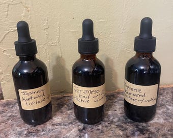 Japanese Knotweed Tincture in Vodka