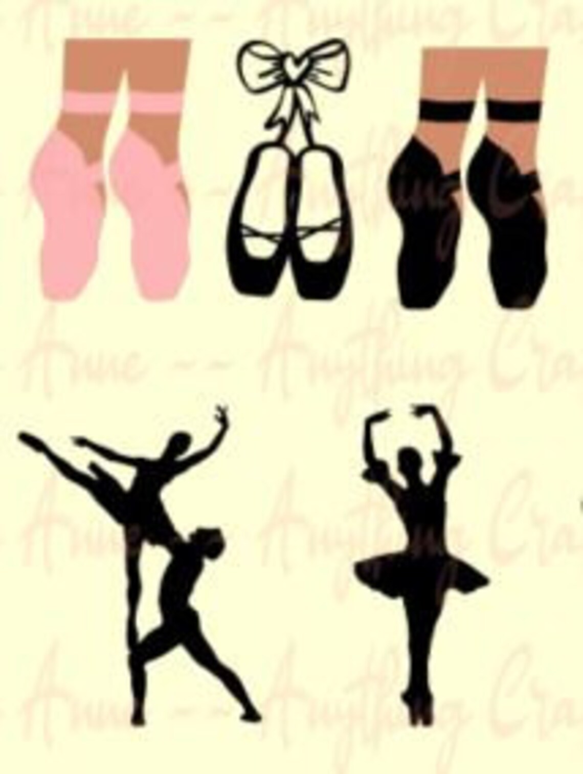 Ballet Plie Chasse Jete SVG Pack Including Ballet Etsy UK