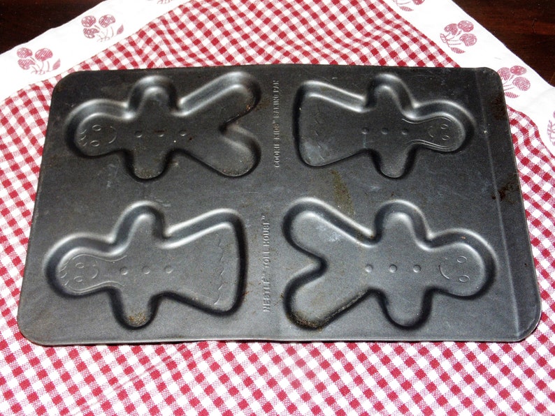 Gingerbread Kids Baking Pan Nestle Toll House Cookie Kids Etsy