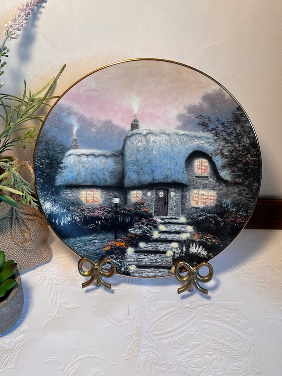 Collectibles Collectible Plates Thomas Kinkade McKenna's Cottage