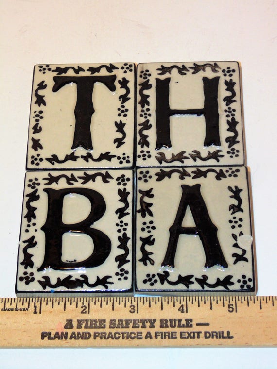 40 Ceramic Letter Tiles Crafting Tiles B A T H Letters Etsy Beauteous Decorative Letter Tiles 40 Ceramic Letter Tiles Crafting Tiles B A T H Letters Etsy Beauteous Decorative Letter Tiles
