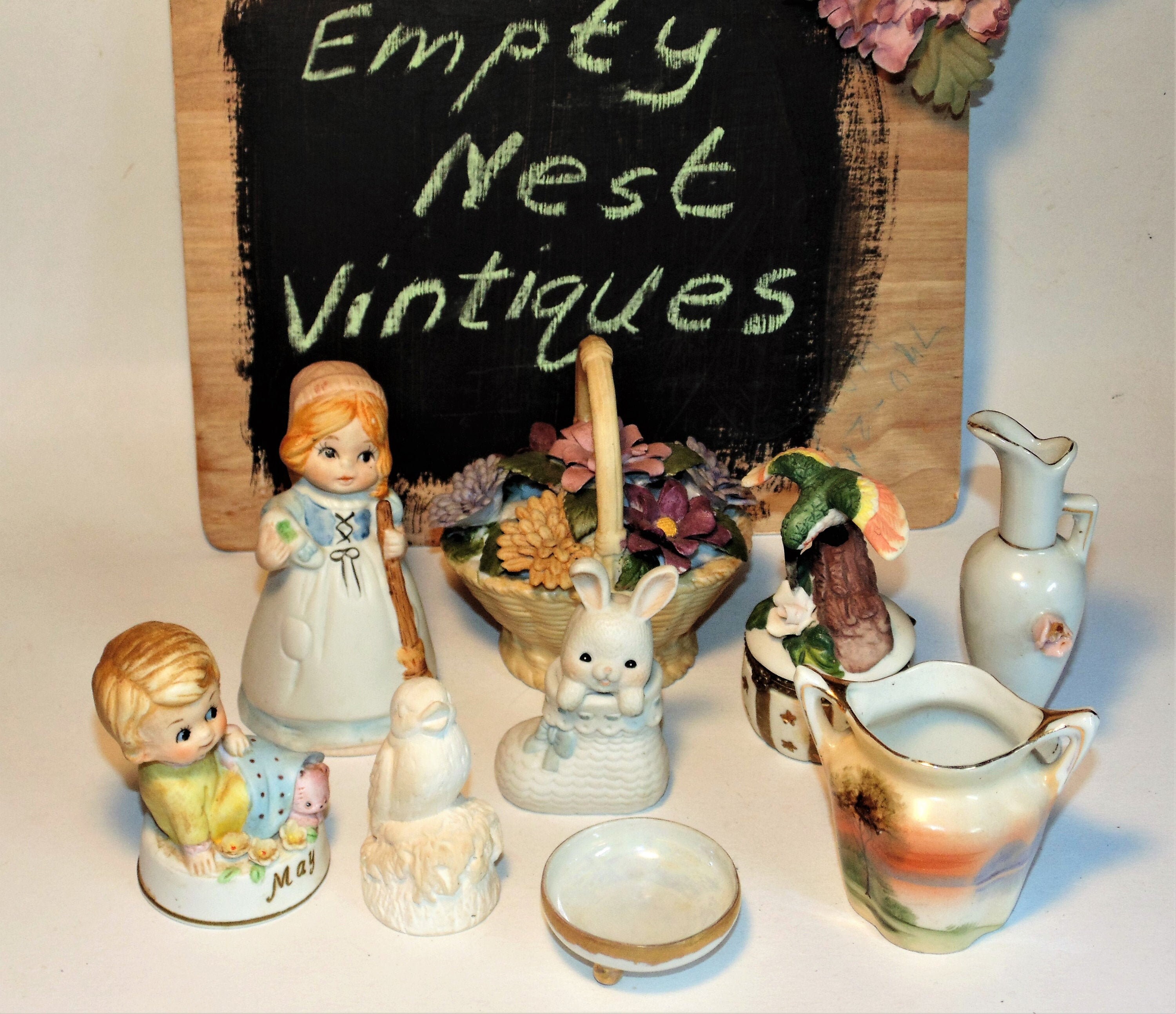 Vintage Knick Knack Lot Instant Collection Gifts Crafts Resale Etsy