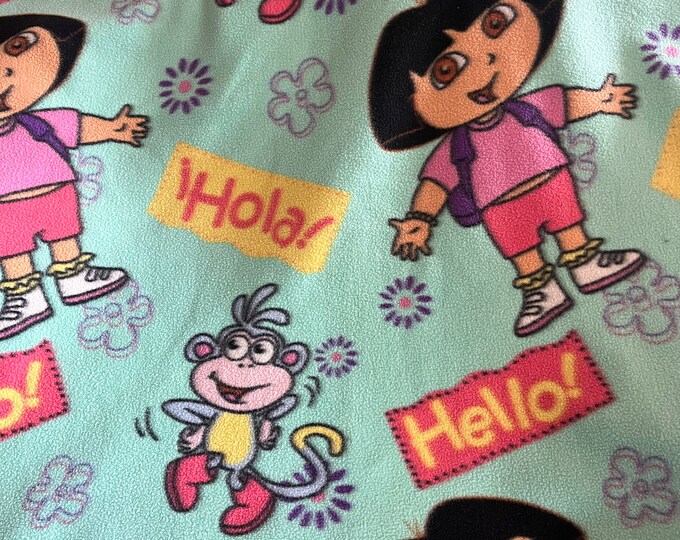 Dora the Explorer Blanket, Dora and Boots Fleece Toddler Blanket