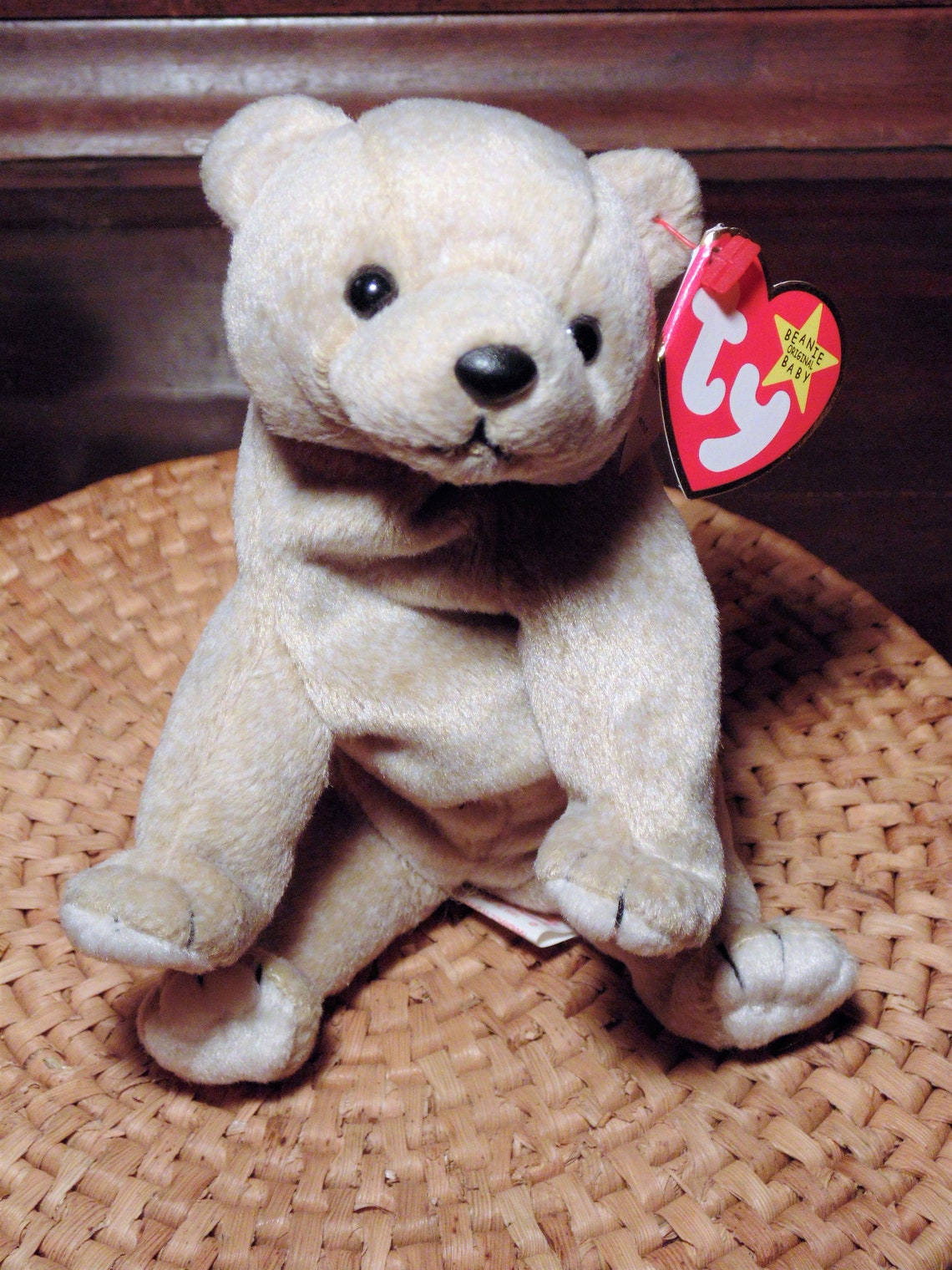 Ty 1999 Beanie Baby Almond Bear Collectible Plush Toy NWT Etsy