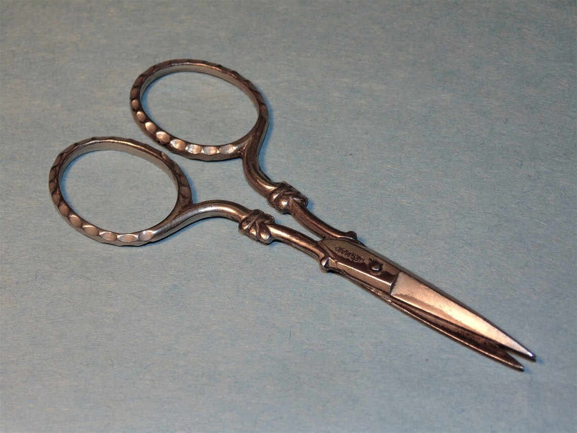Vintage Embroidery Scissors Ornate Handle Royal 59 Germany Etsy
