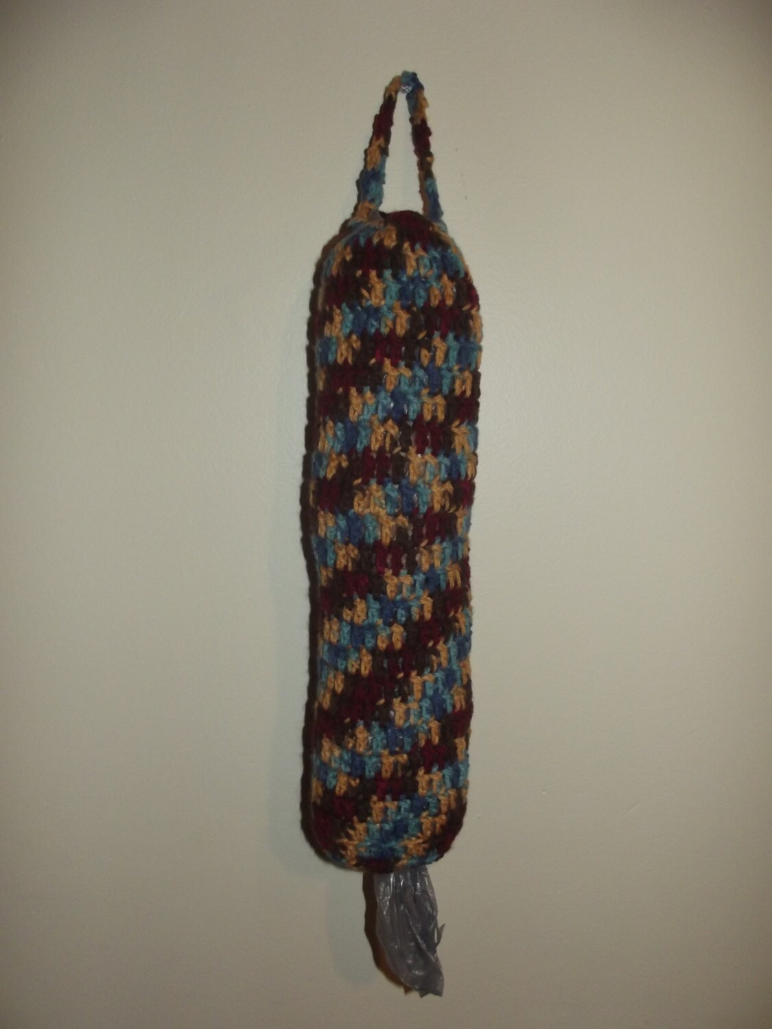 Crochet Bag Keeper Plastic Bag Holder Crochet Bag Cozy Etsy