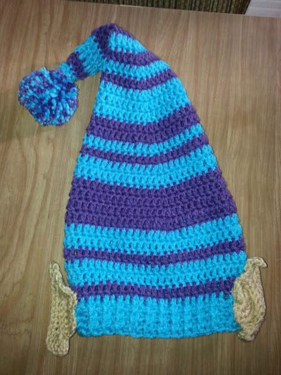 Cappello orecchie elfo uncinetto cappello elfo foto Prop | Etsy Italia