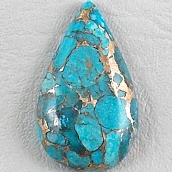 Turquoise With Bronze  Cabochon