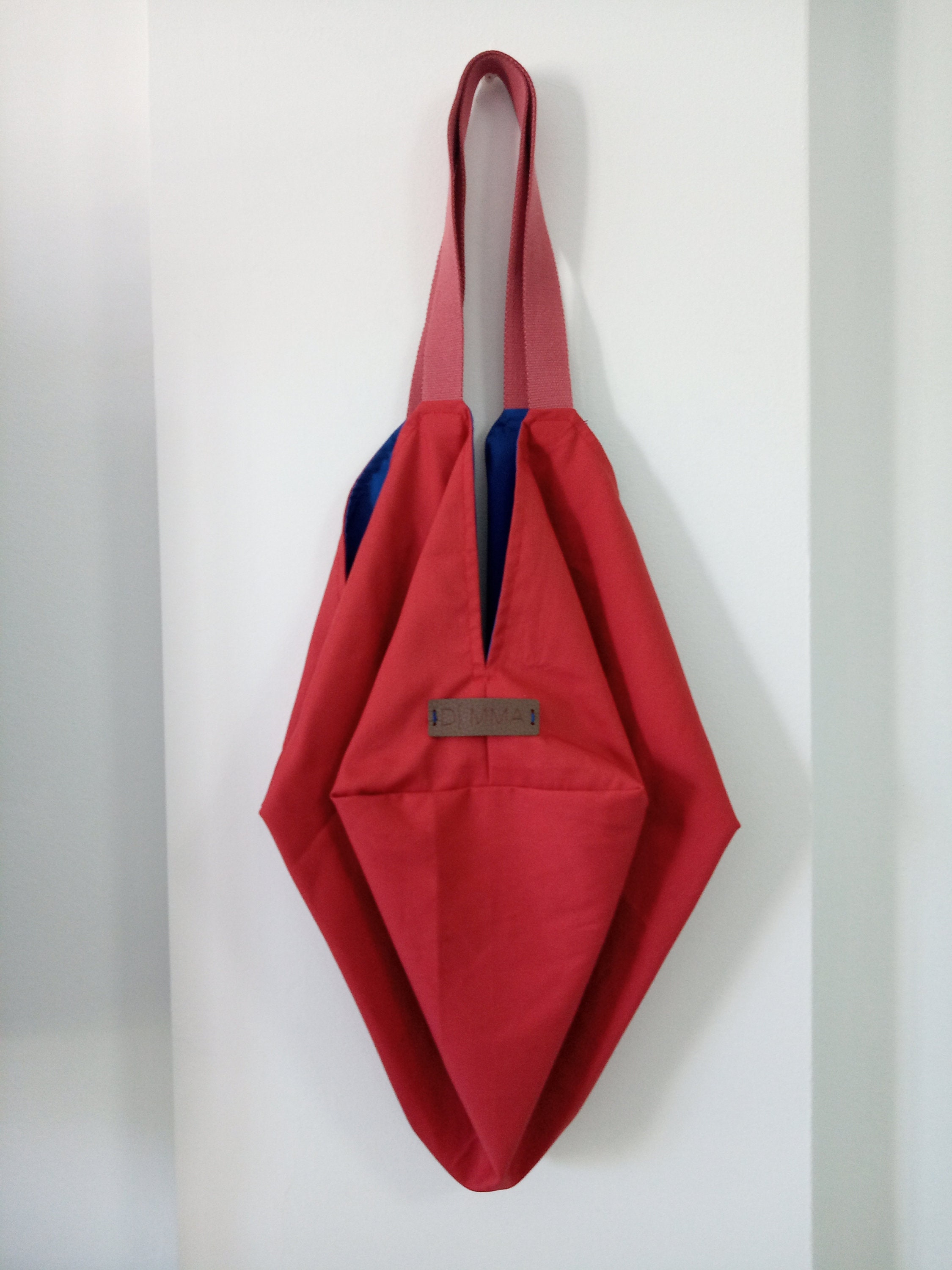 reversible origami bag