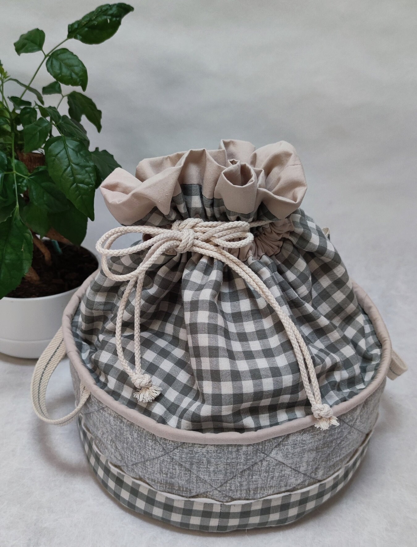 Fabric Bread Basket Sewing Pattern | PDF Digital Download: Full Size ...