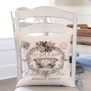 Transferência digital para download de banheira francesa Shabby Chic, decoração Cottagecore com bandeja em camadas, arte de imagem romântica, banheira de banheiro com rosas cor de rosa PNG