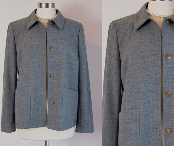 michael kors heather grey jacket