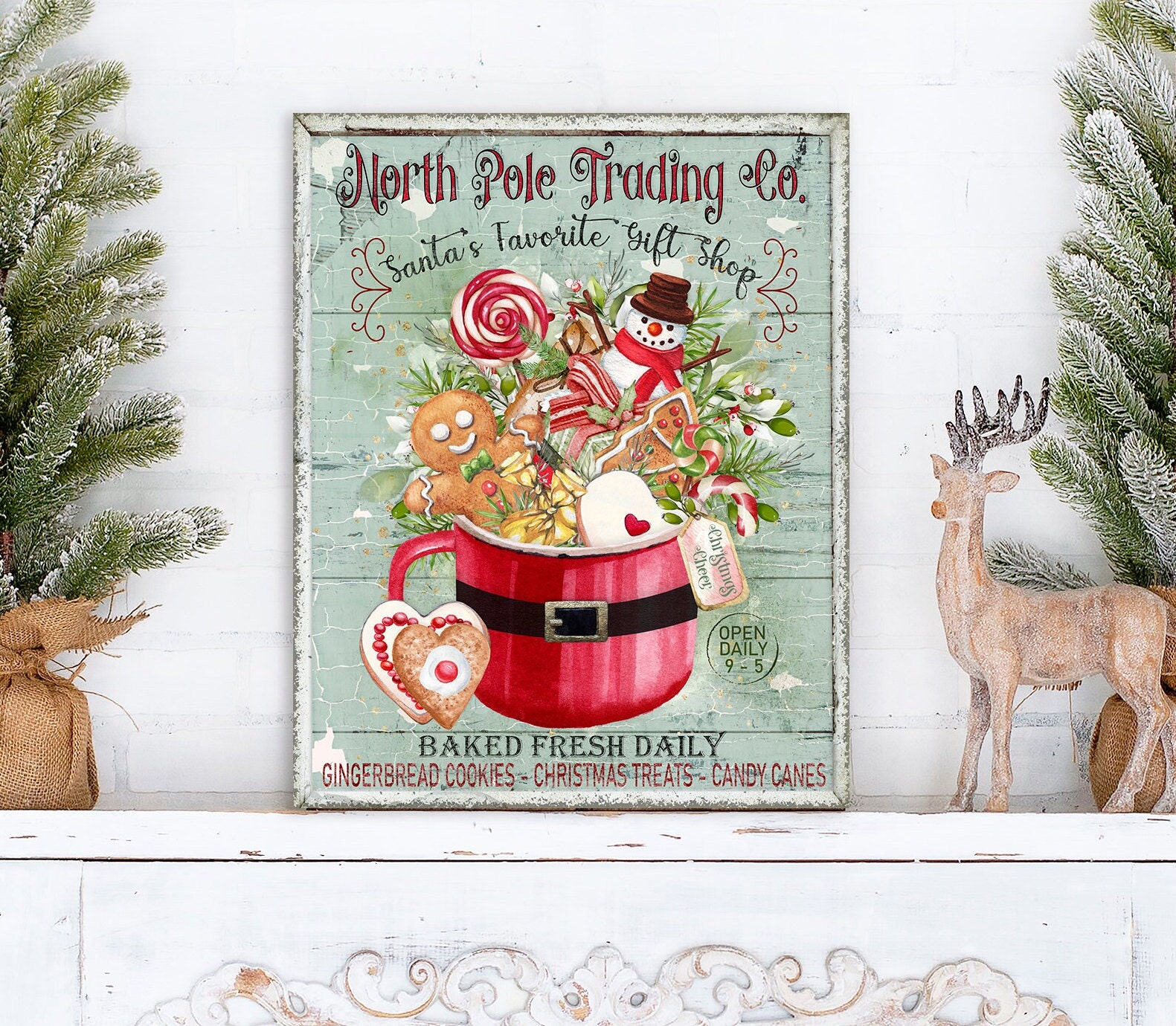 North Pole Trading Stencil Reusable Christmas Stencils -  Norway