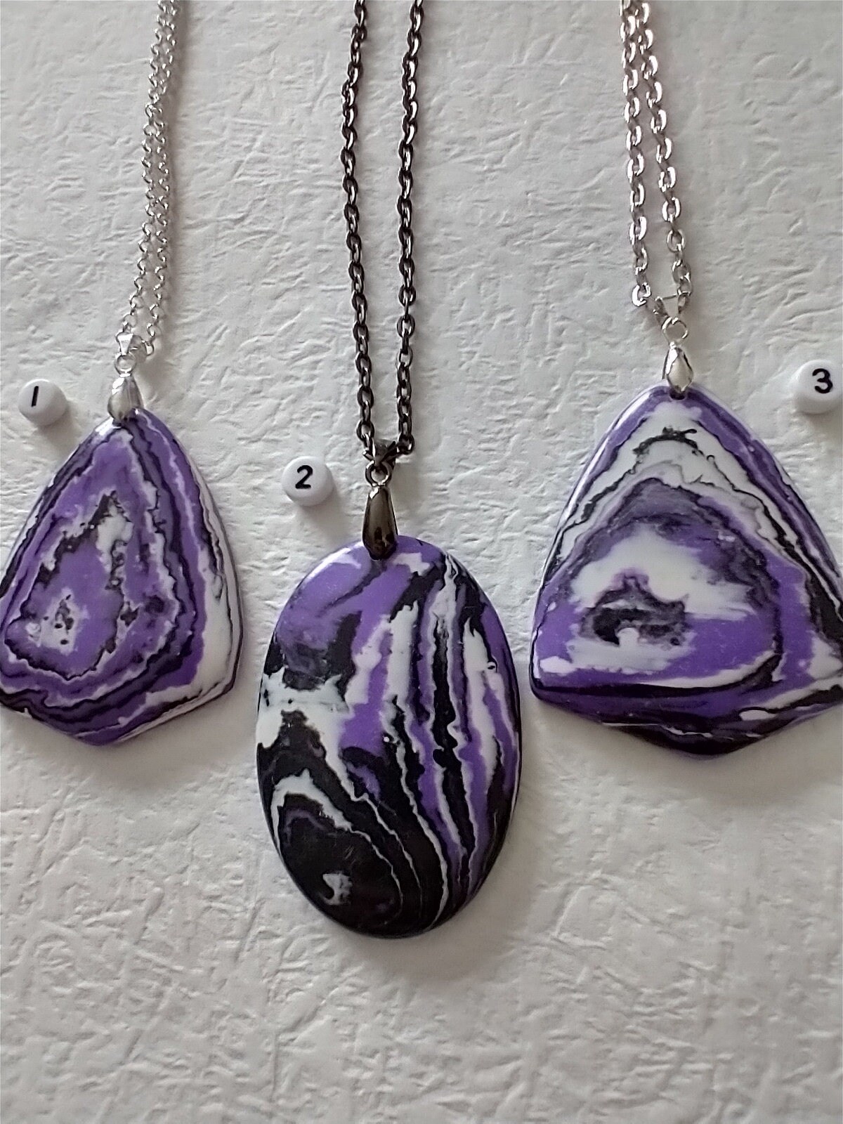 【BLACKPURPLE】[silver925] Square Bianco Pendant Black Onyx Square with Rope Style Accents 925 Sterling