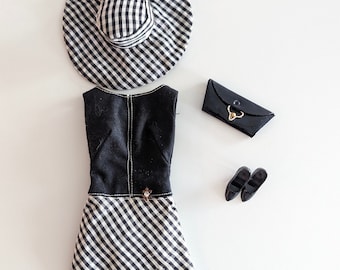 Vintage Barbie #1652 Pretty as A Picture Complete Outfit, Pretty